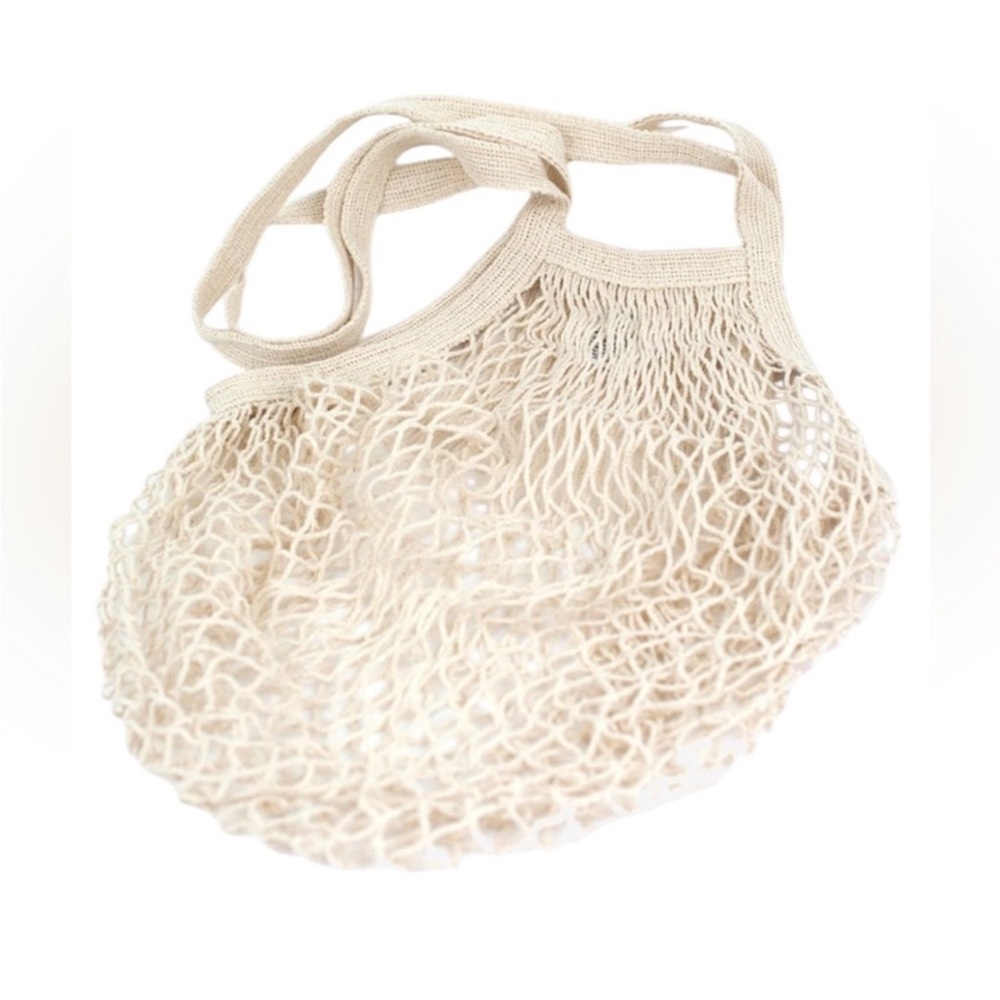 SET OF 2 Public Goods Wide Mesh Reusable Tote Bag